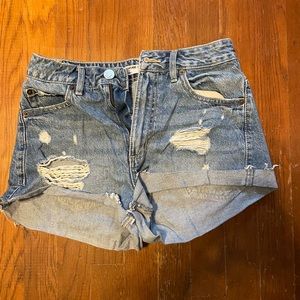 Garage Denim Shorts